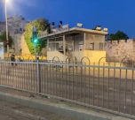  باب العامود: إطلاق النار على شاب بزعم تنفيذ عملية طعن